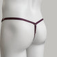 Mesh Support Thong For Chastity Cage (Burgundy)
