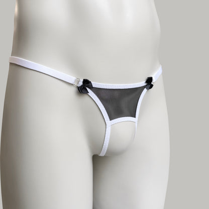 Crotchless Mesh Panties (Housemaid)