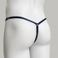Mesh Support Thong For Chastity Cage (Navy)