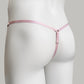 Mesh Support Thong For Chastity Cage (Dusty Rose)