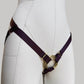Elastic Strap On Harness "Selene" (Burgundy)