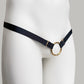 Two Straps Support Belt For Chastity Cage (Black)