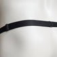 Monochrome Two Straps Support Belt For Chastity Cage (Black)
