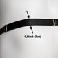 Two Straps Support Belt For Chastity Cage (Black)