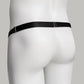 Two Straps Support Belt For Chastity Cage (Black)