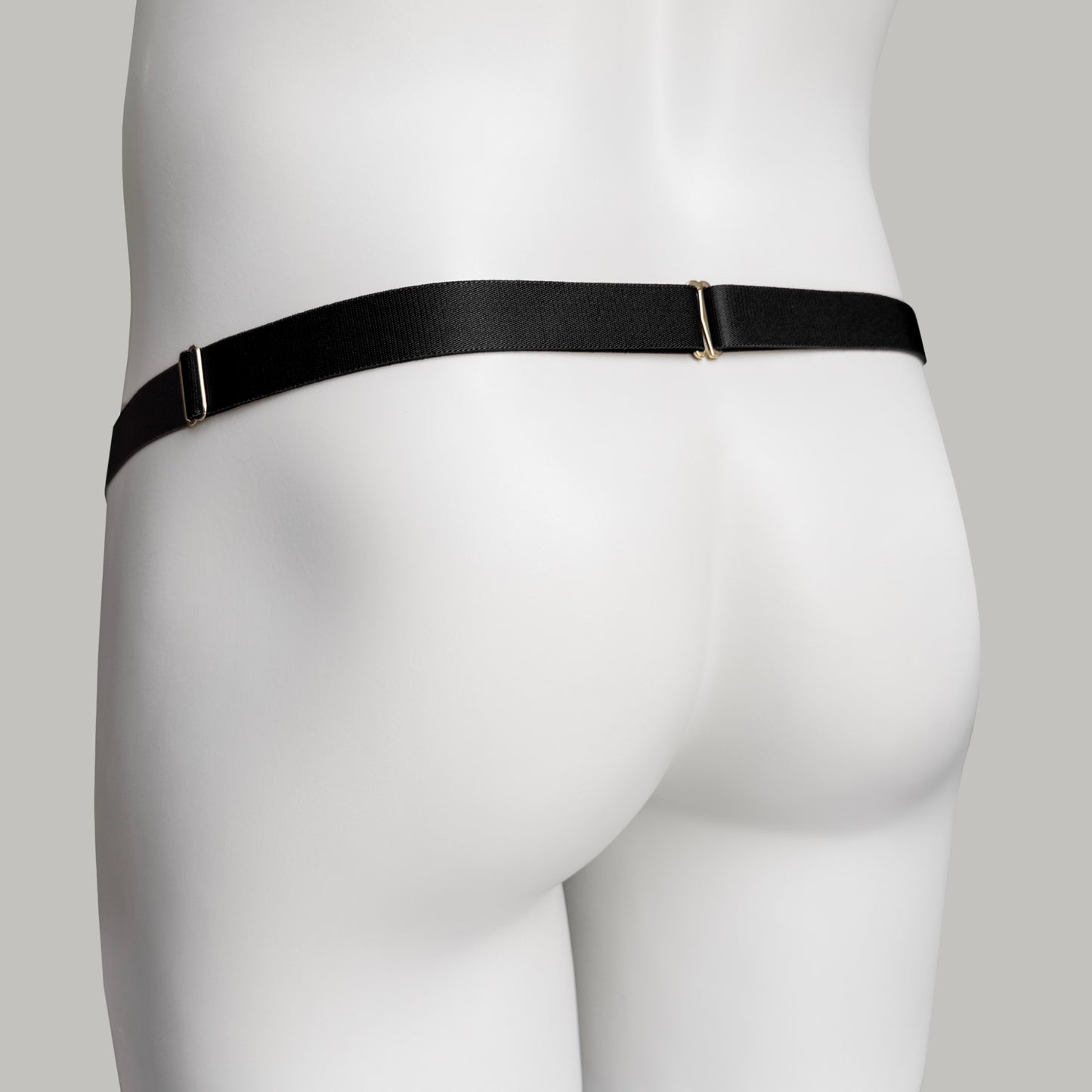 Two Straps Support Belt For Chastity Cage (Black)