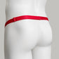 Monochrome Two Straps Support Belt For Chastity Cage (Red)