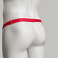Monochrome Two Straps Support Belt For Chastity Cage (Red)