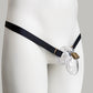 Two Straps Support Belt For Chastity Cage (Black)