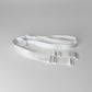 Monochrome Two Straps Support Belt For Chastity Cage (White)