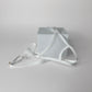 Crotchless Mesh Thong (White)