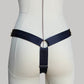 Thong Strap On Harness "Cora" (Navy)
