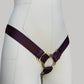 Thong Strap On Harness "Cora" (Burgundy)