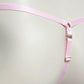 Male Mesh Chastity Cage Support Thong (Pink)