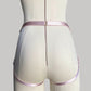 Elastic Strap On Harness "Selene" (Dusty Rose)