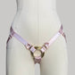 Elastic Strap On Harness "Selene" (Dusty Rose)