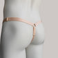 Sissy Three Straps Support Belt For Chastity Cage (Beige)