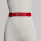 Adjustable Belt "Selene" Red