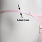 Non-removable Thong For Chastity Cage (Pink)