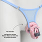 Non-removable Thong For Chastity Cage (Sky Blue)