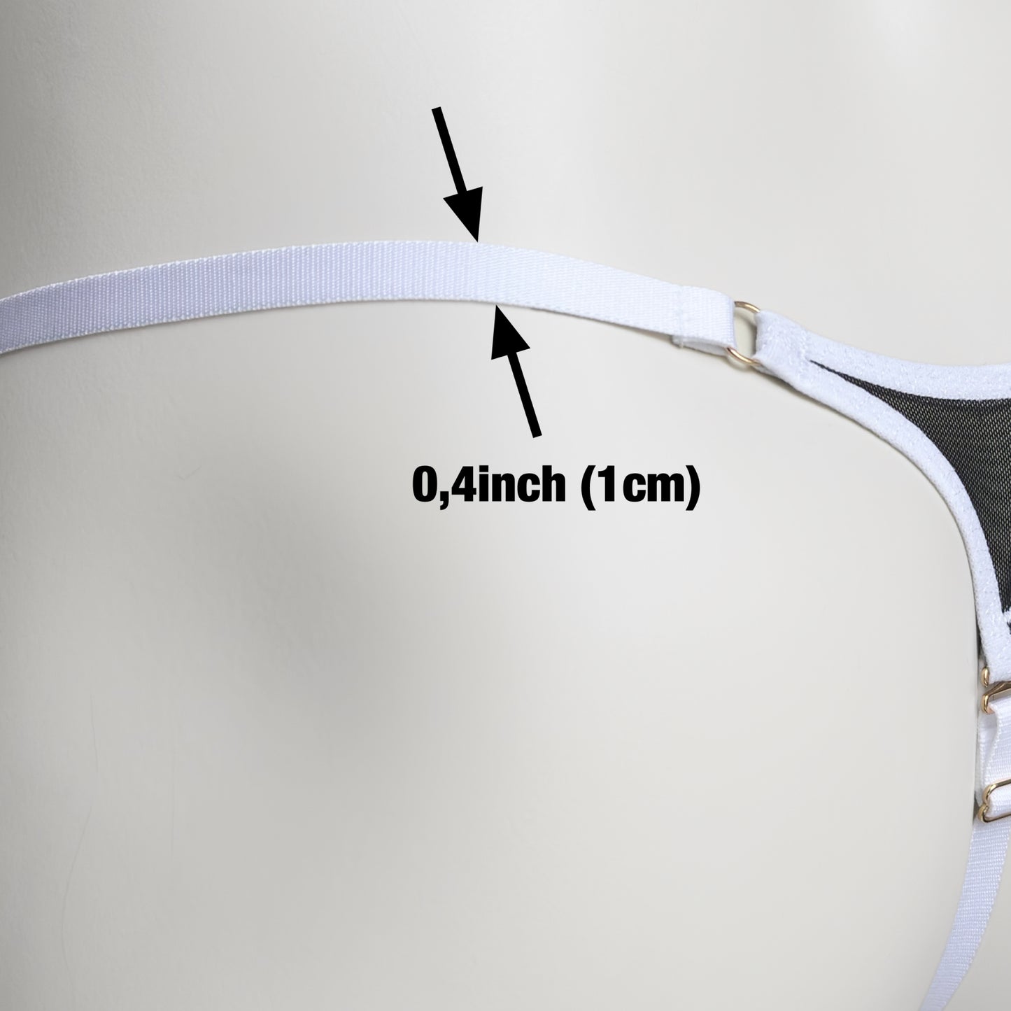 Non-removable Cobra Thong For Chastity Cage (French Maid)