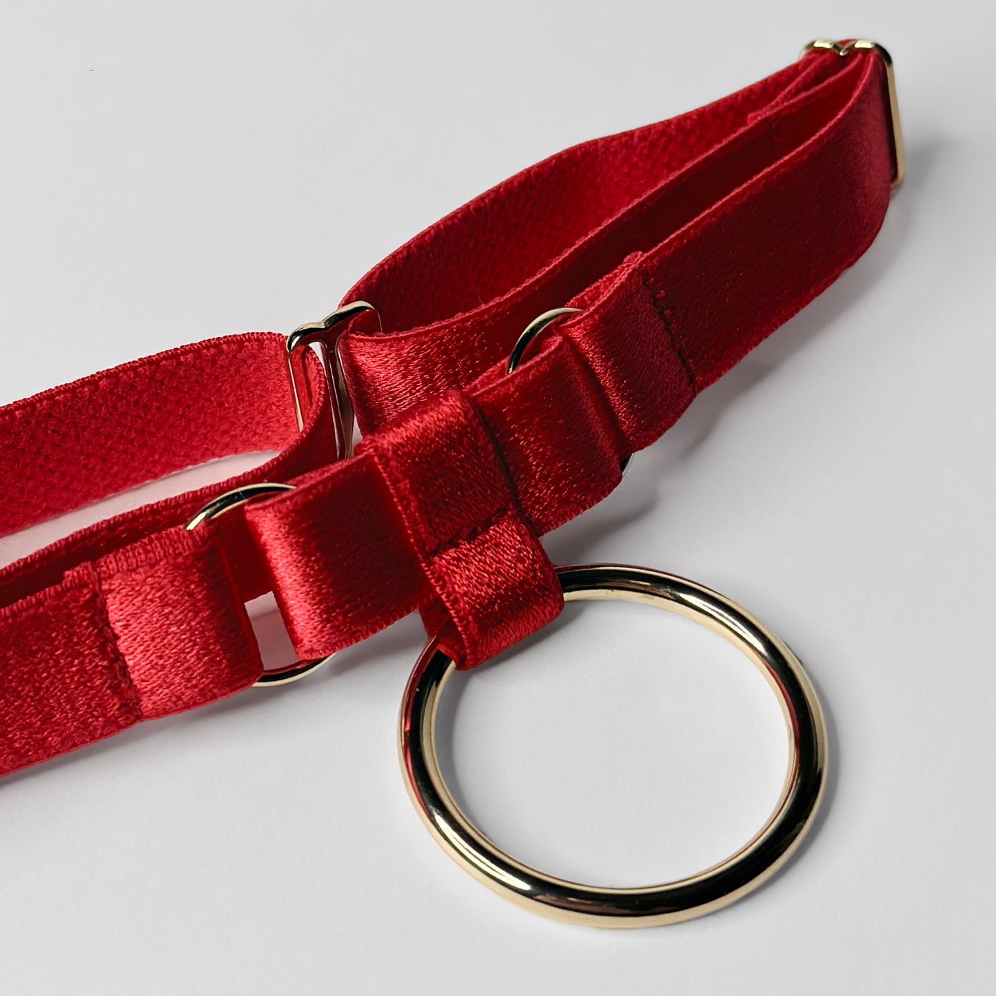 Strap Collar "Cora" (Red)