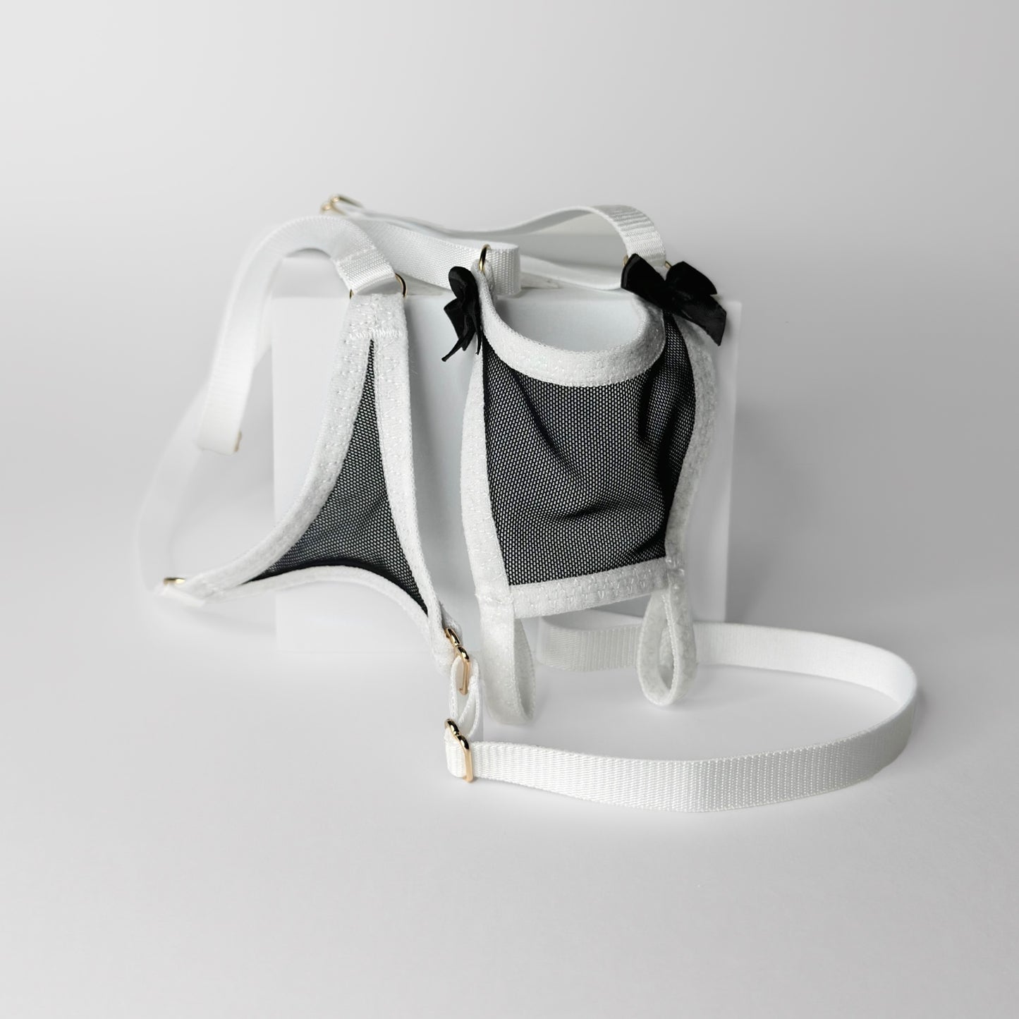 Non-removable Thong For Chastity Cage (French Maid)
