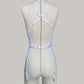 Mesh Basque "Mistress" White