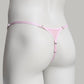 Mesh Support Thong For Chastity Cage (Pink)