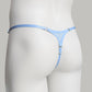 Mesh Support Thong For Chastity Cage (Sky Blue)