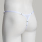 Mesh Support Thong For Chastity Cage (White)