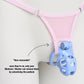 Non-removable Cobra Thong For Chastity Cage (Pink)