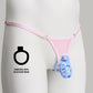Non-removable Cobra Thong For Chastity Cage (Pink)
