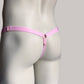 Male Three Straps Chastity Cage Support Belt Pink