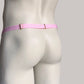 Male Two Straps Chastity Cage Belt Pink