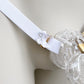 Sissy Two Straps Support Belt For Chastity Cage (White)