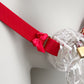 Sissy Two Straps Support Belt For Chastity Cage (Red)