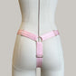 Cora Adjustable Thong Strap On Harness Pink