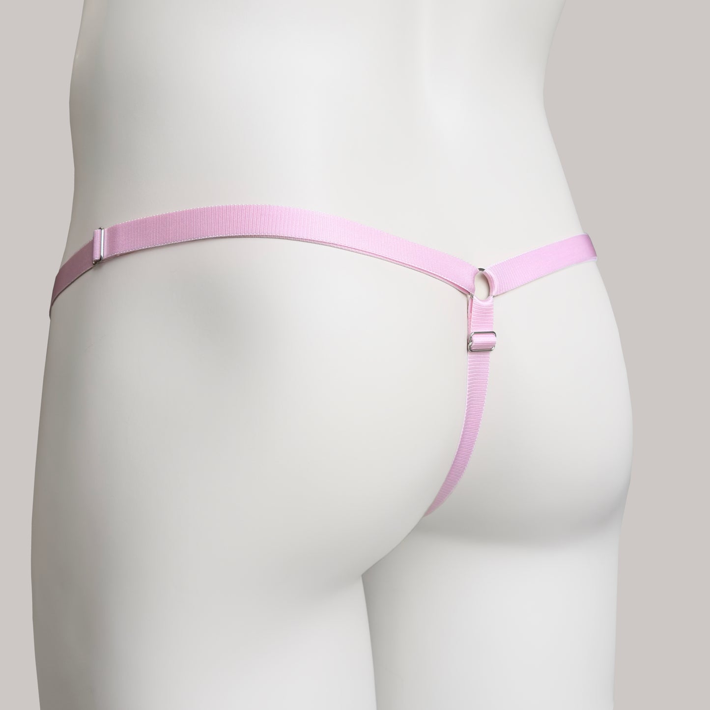Sissy Three Straps Support Belt For Chastity Cage (Pink)