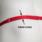 Sissy Two Straps Support Belt For Chastity Cage (Red)