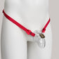 Sissy Two Straps Support Belt For Chastity Cage (Red)
