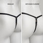 Mesh Support Thong For  Chastity Cage (Black)