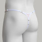 Mesh Support Thong For Chastity Cage (French Maid Pink)