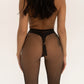 Thong Minimalistic High Waisted Strap On Harness Black