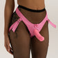 Basic Velcro High Waisted Strap On Harness