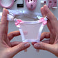 Non-removable Thong For Chastity Cage (French Maid Pink)