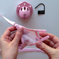 Non-removable Thong For Chastity Cage (Pink)
