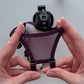 Mesh Support Thong For Chastity Cage (Burgundy)
